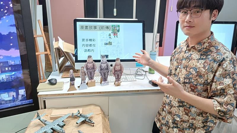 秦仕晉以緊湊劇情與獨特美術打造《綠色冒險：霍菲》。