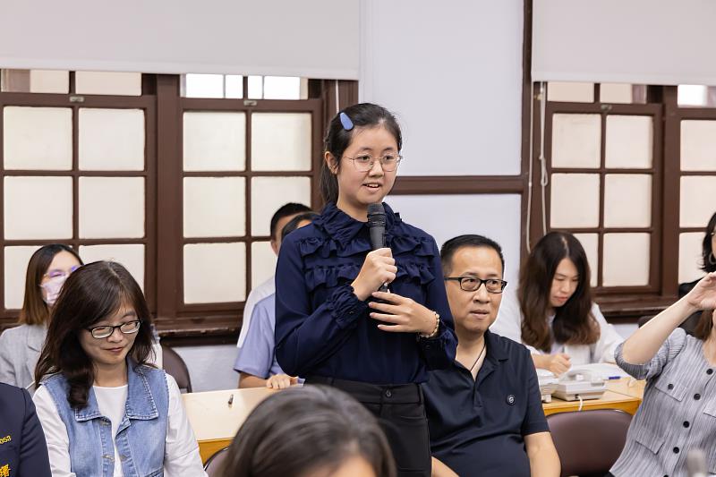 謝明希同學分享心得。