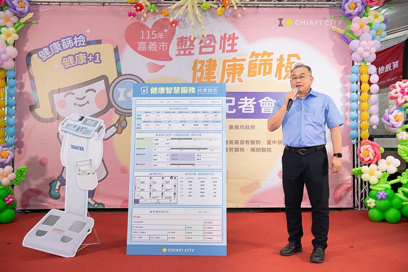 嘉義市整篩服務新增功能性健康評估項目。