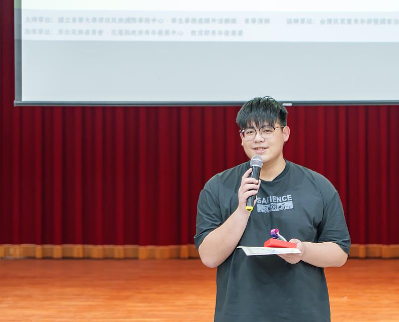 縱谷之星－賴宥辰同學。