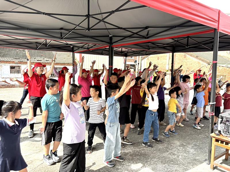 福龍協會攜手月眉國小老幼共融超有愛