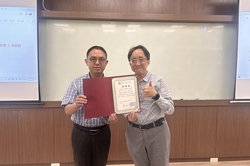 南大經管系辦理AI跨媒體敘事講座，邀請專家解析內容生成流程，呈現結合課程與數位應用的教學特色。