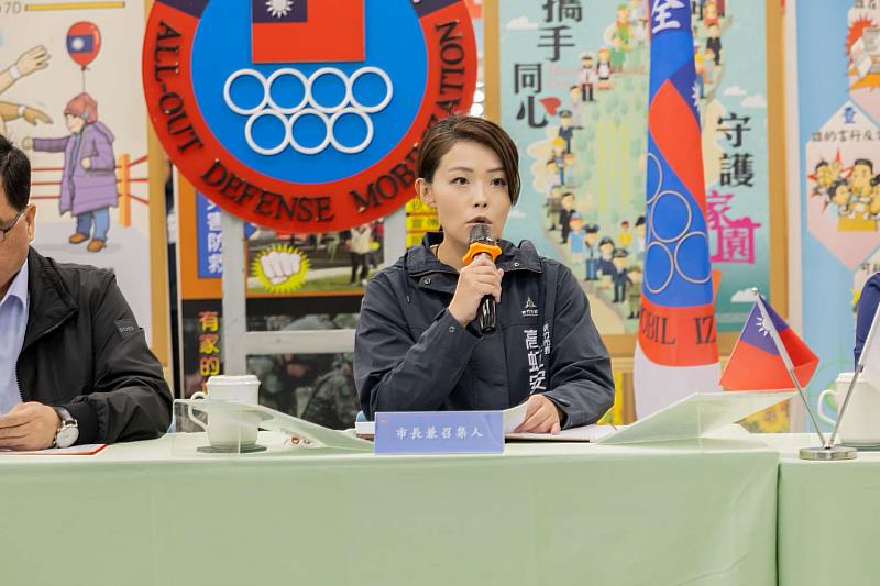 市長高虹安致詞。