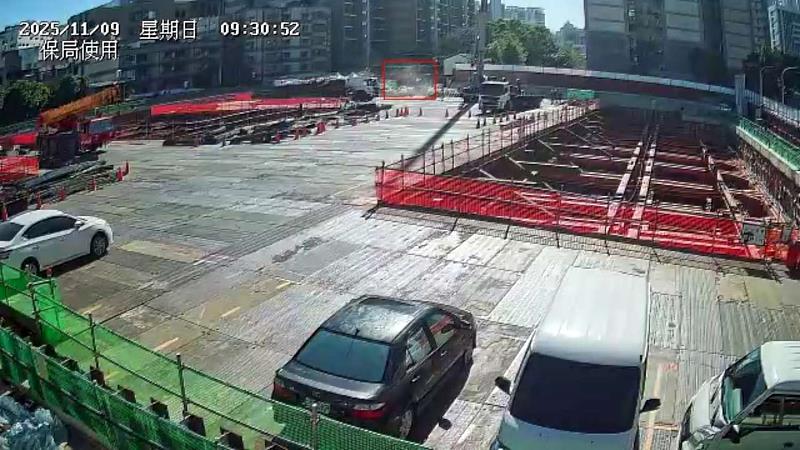 AI辨識施工揚塵系統畫面