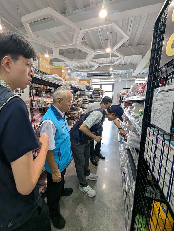 臺東啟動第四波民生物資聯合訪查