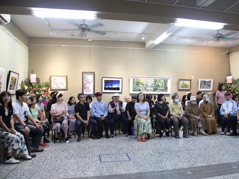 嘉義風暨東高人才培育藝術聯展盛大開幕