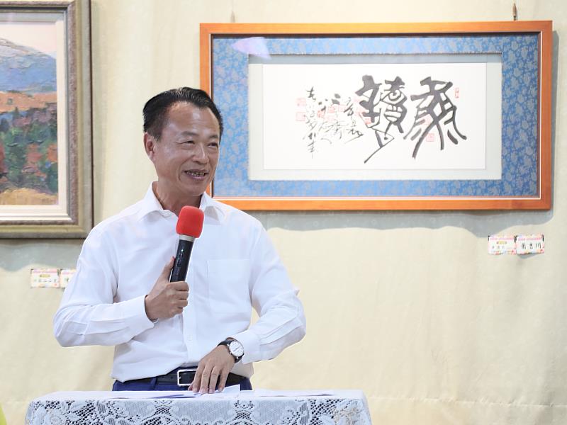 嘉義風暨東高人才培育藝術聯展盛大開幕
