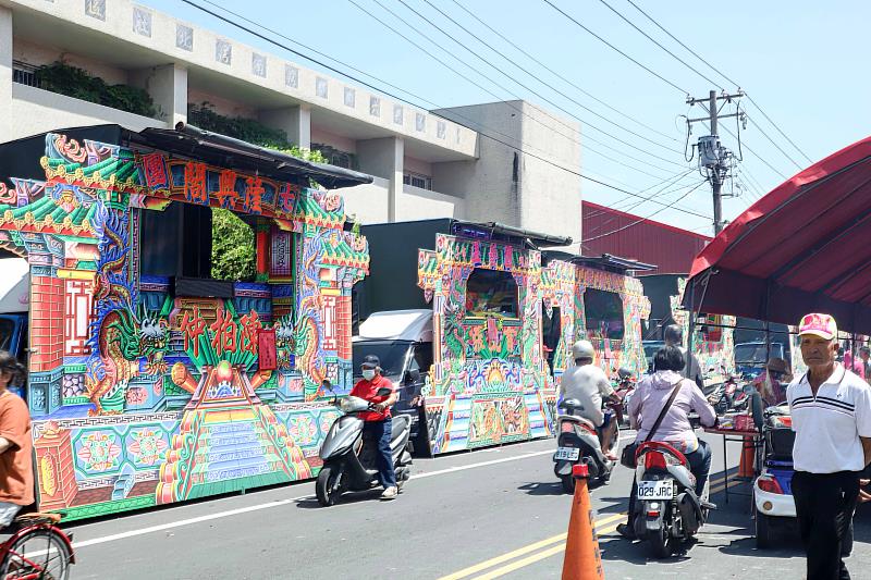 嘉義六腳宗教盛事 灣內娘媽堂湧入祝壽人潮