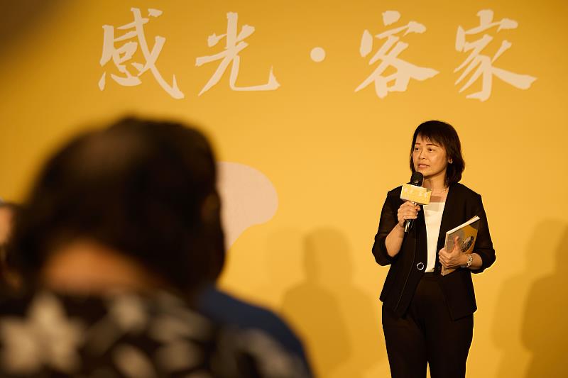 客委會廖育珮副主委致詞。