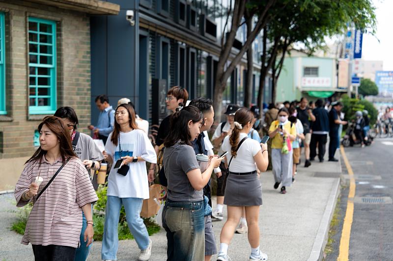 5月連假在嘉義市各文化場館都可見到皮克敏玩家與參訪人潮。