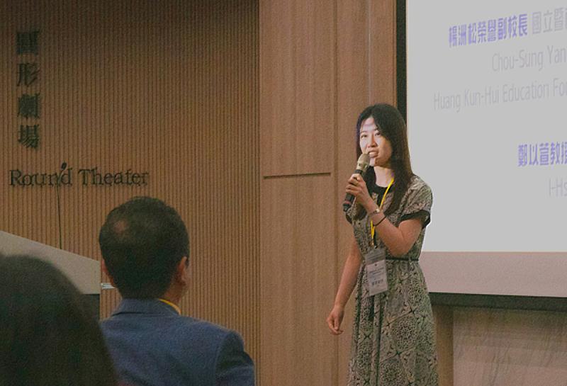2026「高等教育國際化與永續發展」國際學術研討會，公益財團法人日本台灣交流協會華表美紗主事致詞。
