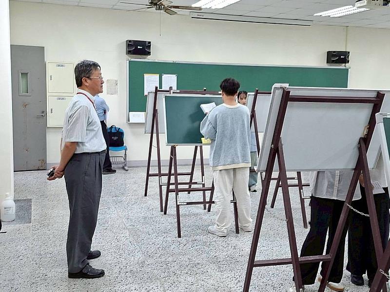 師培中心辦理114學年度師資生板書知能檢定。