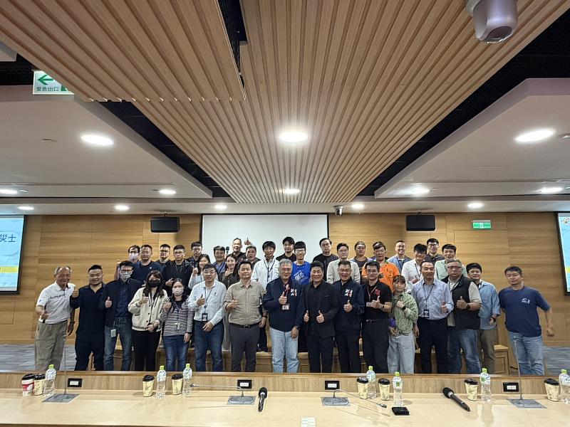 群光電子企業義消暨防災士訓練開訓典禮。
