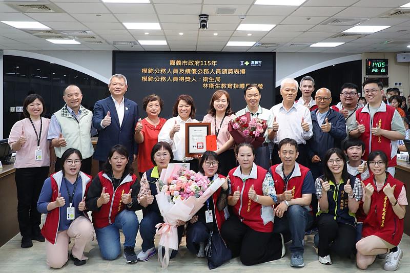 衛生局衛生教育指導員林嘉瑩。