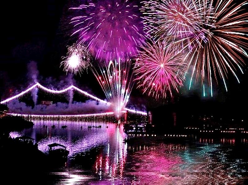 「日田川開川觀光祭」是大分縣的水鄉日田市初夏最大的盛會。