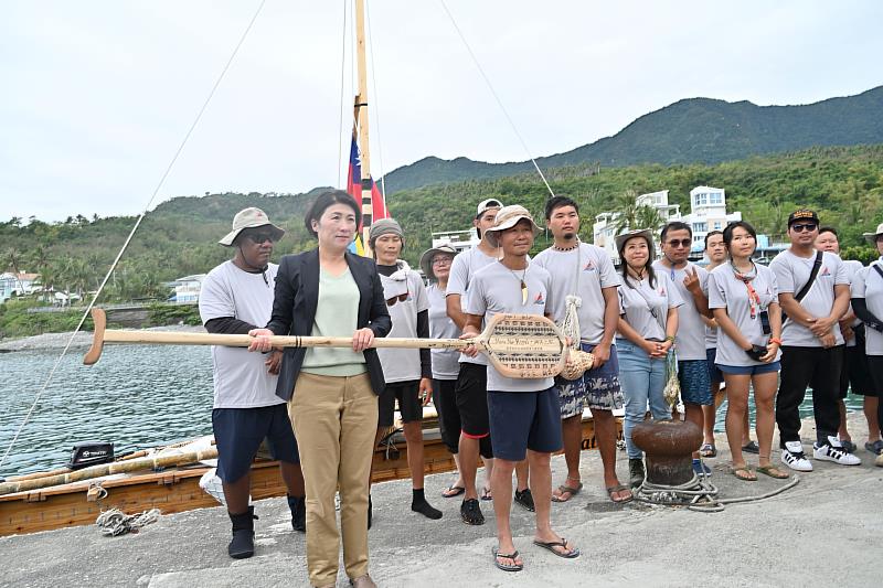 臺東首艘跨族群南島舟船 5/6新蘭港啟航環島