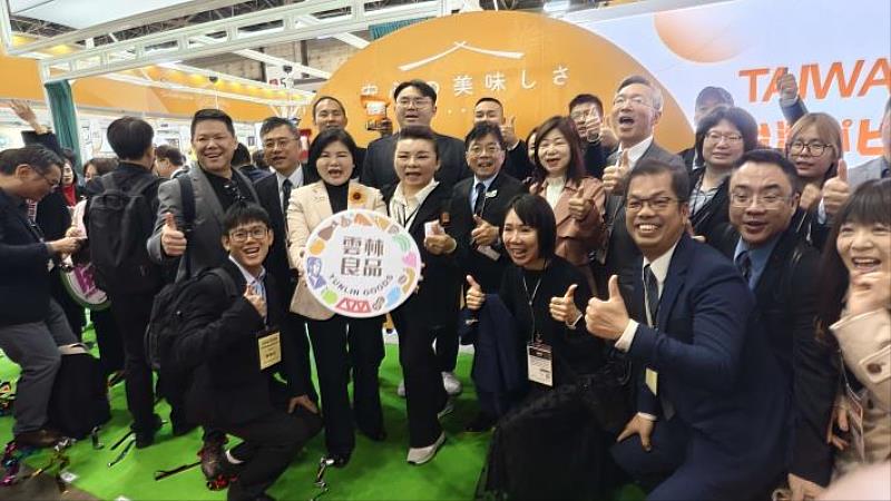Yunlin Good Products Triumph at Foodex Japan 2026, Securing Over NT$10...