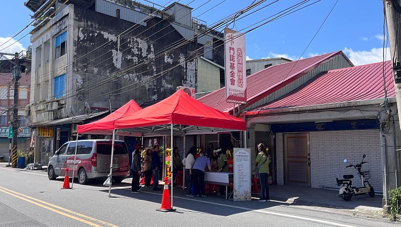 門諾基金會光復關懷站正式啟用。
