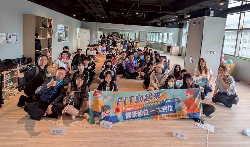 基隆推動青年健康與交通安全 七堵社區體能館辦理高中職生健康促進研習