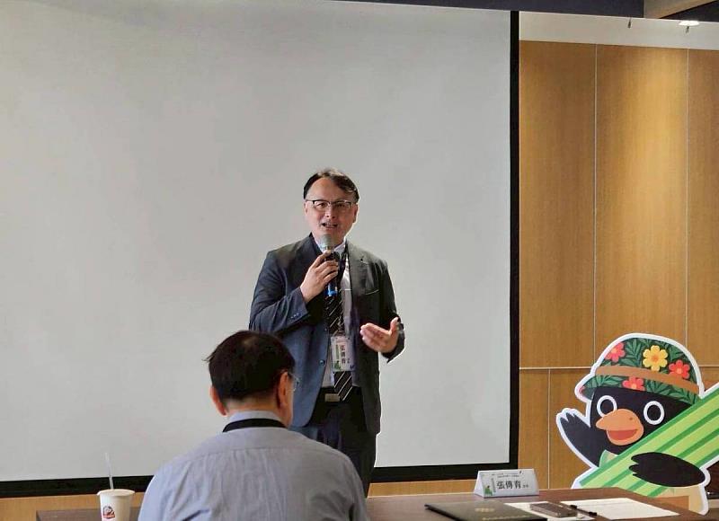 雲科大張傳育校長 活動開場致詞。