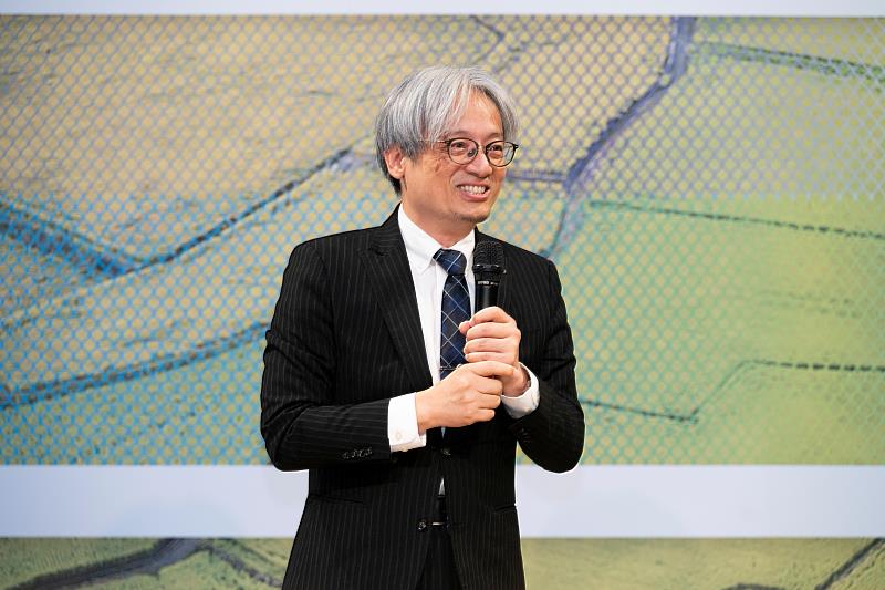 國家發展委員會副主委彭立沛致詞。