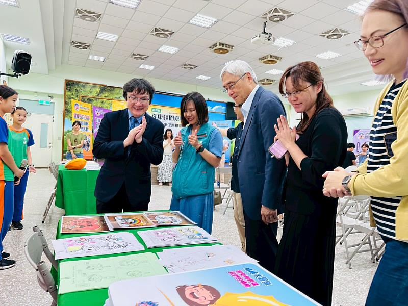 嘉義縣「健康校園嘉年華」聯合開幕 5校齊聚推動健康教育向下扎根