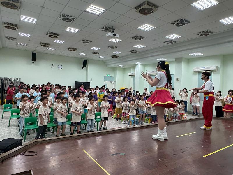 一起洗手趣 麥當勞叔叔之家校園巡迴前進大鄉國小