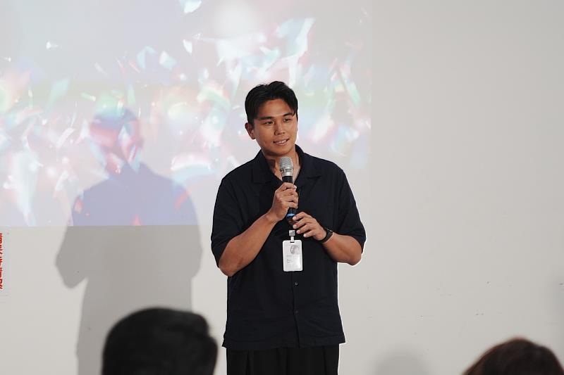 嘉義市政府文化局長謝育哲於「文化科技 OpenLab」開幕發表會致詞
