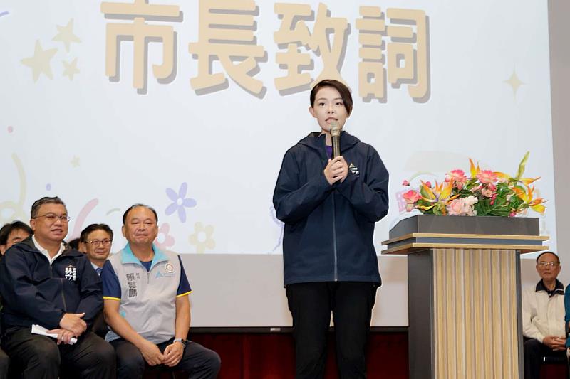 高虹安市長致詞。