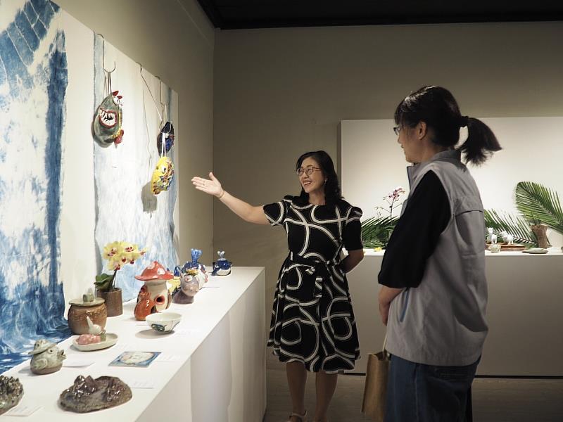 臺東藝起樂陶陶！師生陶藝作品展開幕