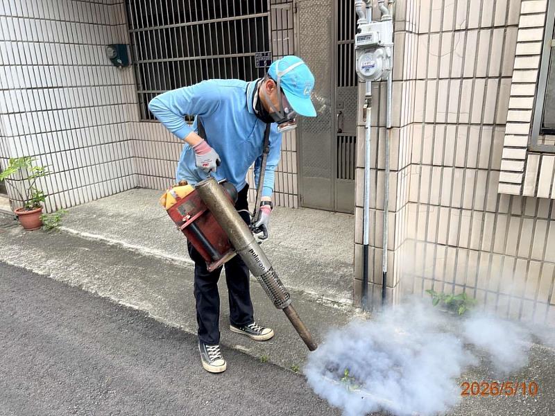 環保局清消作業。