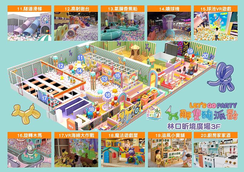 全方位遊樂攻略！5大區域圖解，強調「先買票，再出發」享受全日不限時方案。