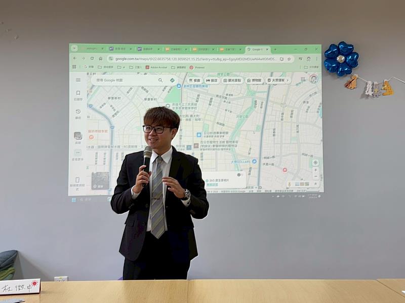 信義房屋楠梓土庫店專員杜微中日前至南區兒童之家，以「青年獨立租屋全攻略」為題，帶領將離院的孩子打造獨立藍圖。
