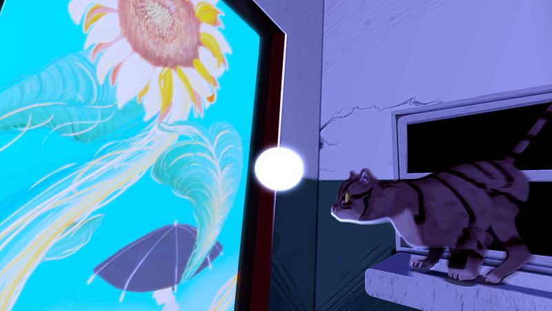 《畫像中的貓》為結合2D和3D技術共同打造的感人動畫電影。