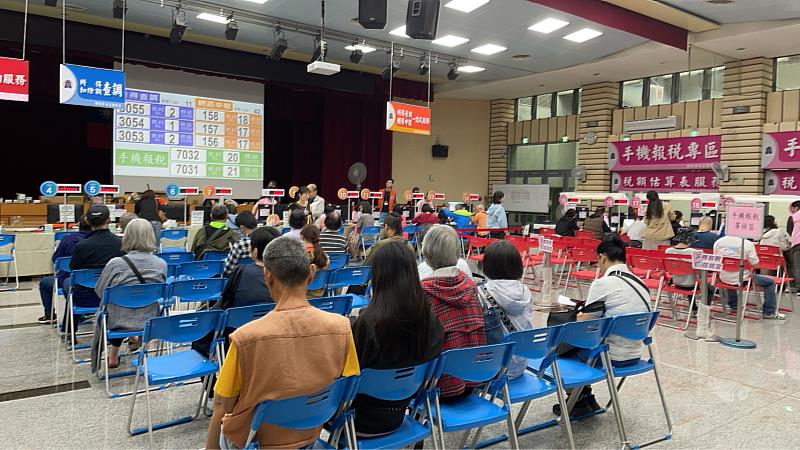 所得稅申報地點－稅務大樓B2文康中