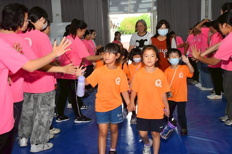 嘉義縣舉辦學前幼兒融合運動會 培養體能與合作精神