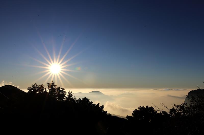 阿里山日出觀賞