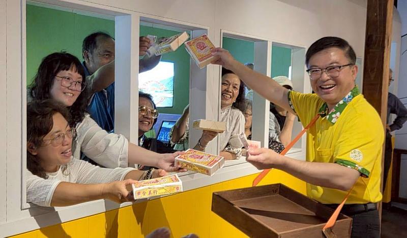 展場重現令人懷念的月台便當情境與叫賣聲