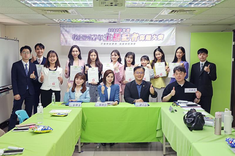 第3屆救國團青年主播記者海選大賽參賽學生。