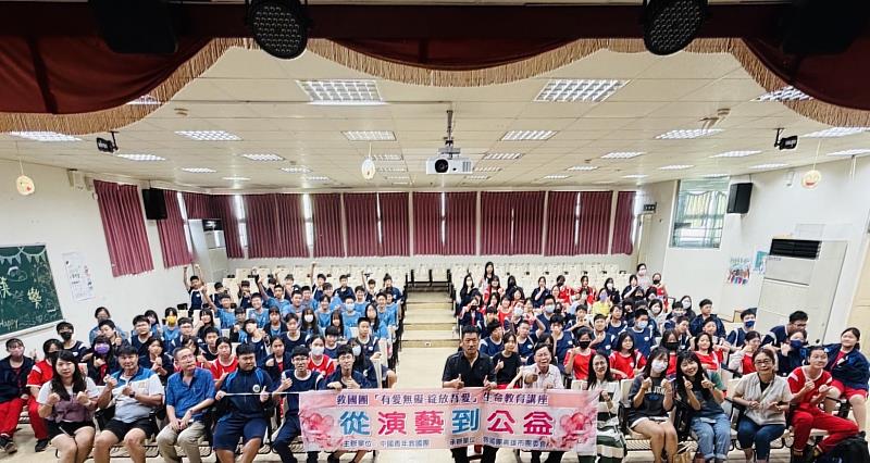 救國團辦理生命教育講座 知名藝人李淑楨分享從演藝到公益人生故事