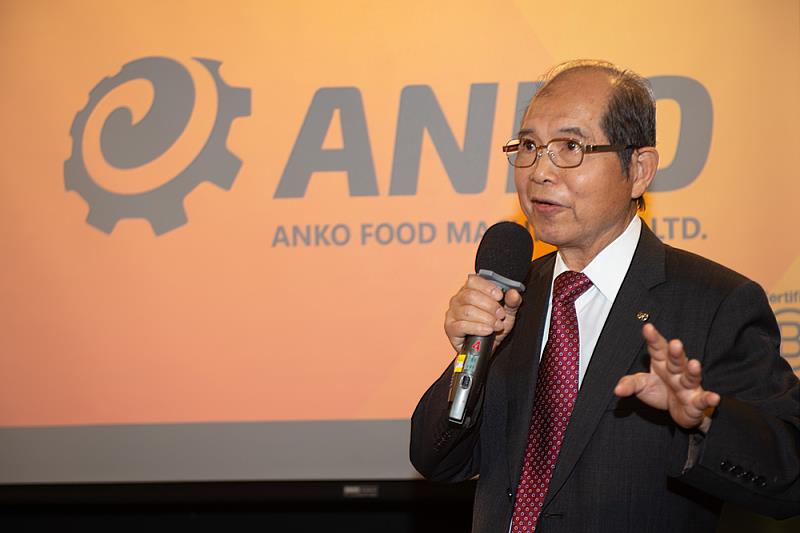 歐陽禹董事長以「從傳統拓銷到智慧出口」為題，剖析企業如何透過數位科技推動食品機械產業升級。