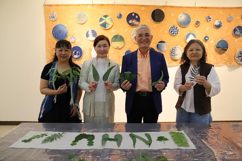 南華大學花葉移印工作坊 以天然染藝展現自然生命力