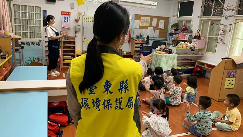 臺東縣府跨局處室首度啟動嬰幼兒場所空品健檢守護行動