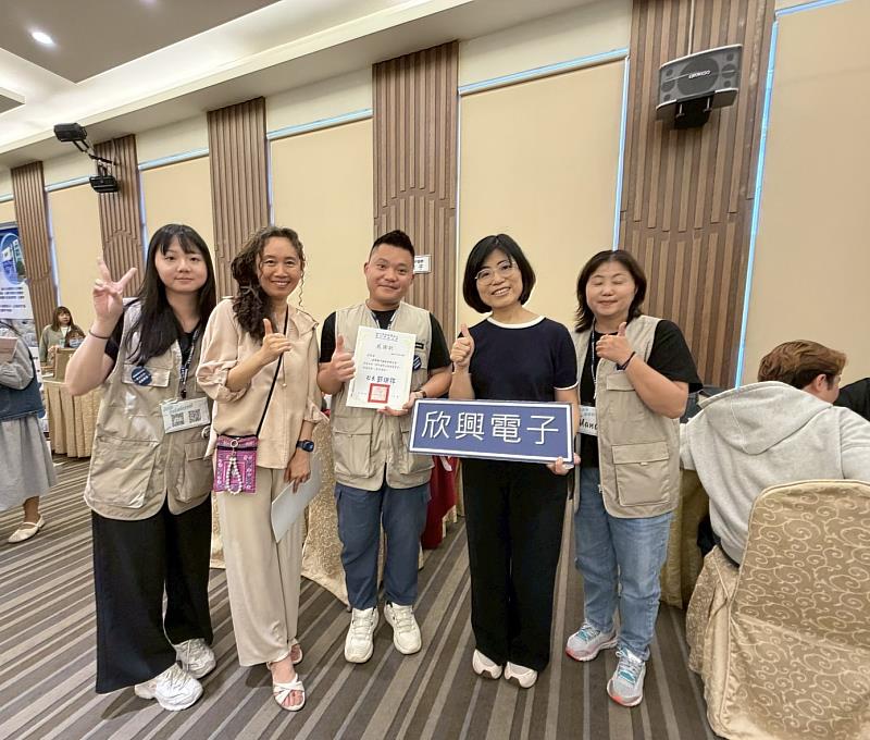 健行科大曾曉萍國際長攜手企業支持國際人才發展。