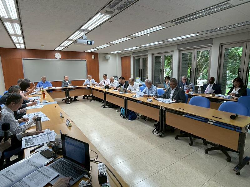 5月19日下午，CHEA委員實地觀摩ACCBE認證工作委員會正式會議，親身見證「三級三審」認證機制之實際運作。