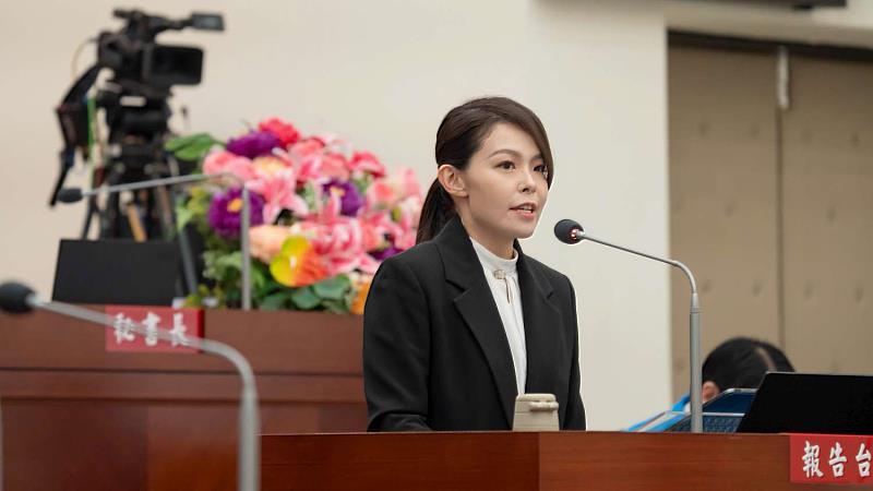 高虹安市長赴議會施政報告