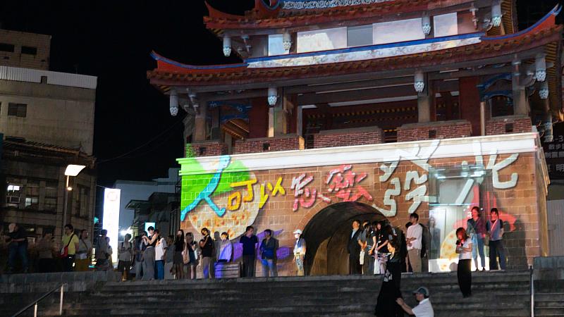 國際光雕藝術節閉幕展演。