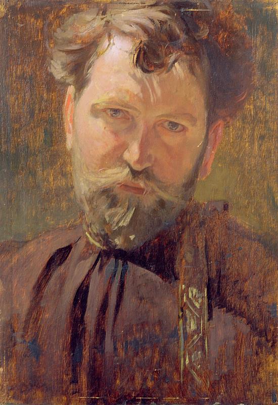 圖片二：首度來台的慕夏油畫《自畫像》<sup><sup>©</sup></sup>Mucha Trust 2026