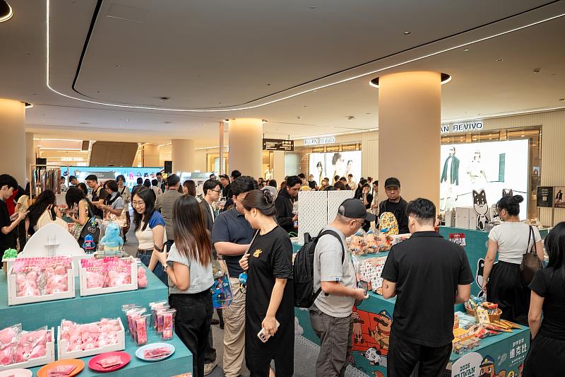 Taiwan IP Expo開幕首日人潮滿滿。（文策院提供）