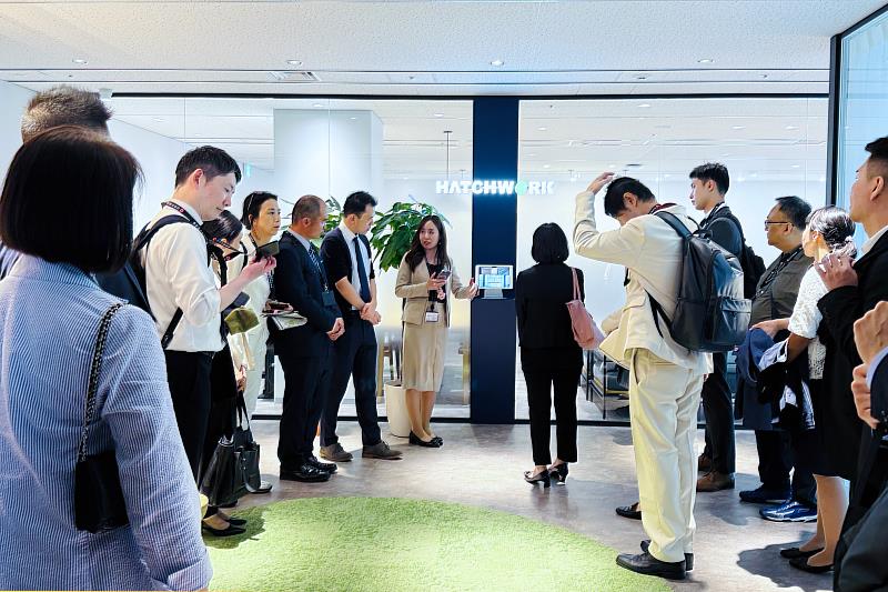 實際拜訪企業，體驗貼近日本職場的沉浸式商戰訓練。（圖/中金院提供）